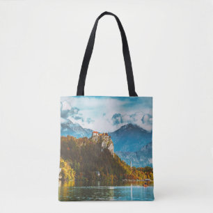 Bolso De Tela Castillo de Bled: El acantilado esloveno tiene vis