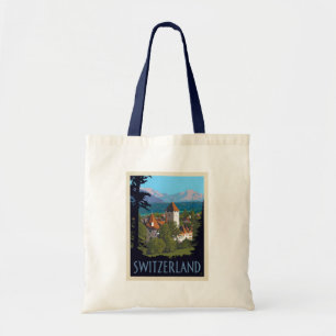 Bolso De Tela Castillo de Chillon Suiza