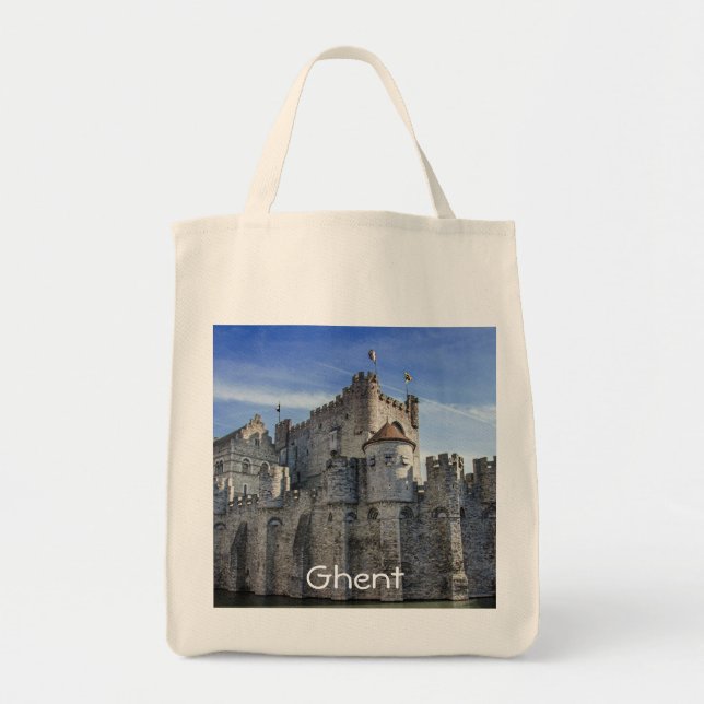 Bolso De Tela Castillo de los Condes de Gante (Frente)