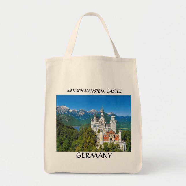 BOLSO DE TELA CASTILLO DE NEUSCHWANSTEIN, ALEMANIA (Frente)