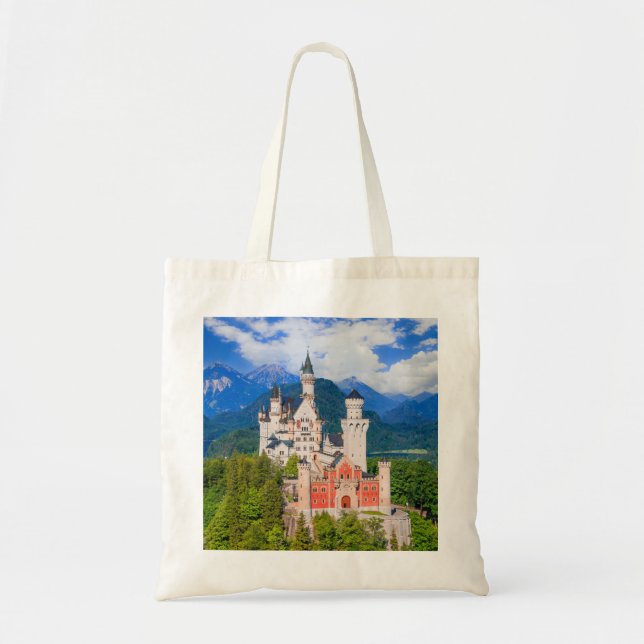 Bolso De Tela Castillo de Neuschwanstein Alemania (Frente)