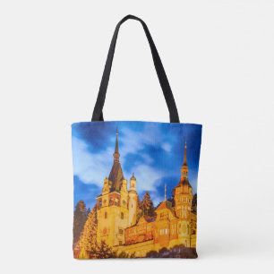 Bolso De Tela Castillo de Peles Sinaia