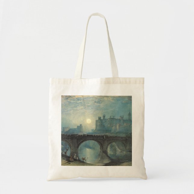 Bolso De Tela Castillo de William Turner Alnwick (Frente)