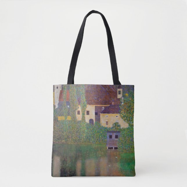 Bolso De Tela Castillo del Agua, Gustav Klimt (Anverso)