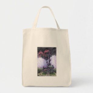 Bolso De Tela Castillo del Dragón