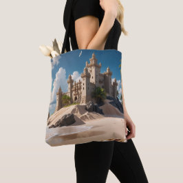 Bolso De Tela Castillo desde la playa de Posibilidades