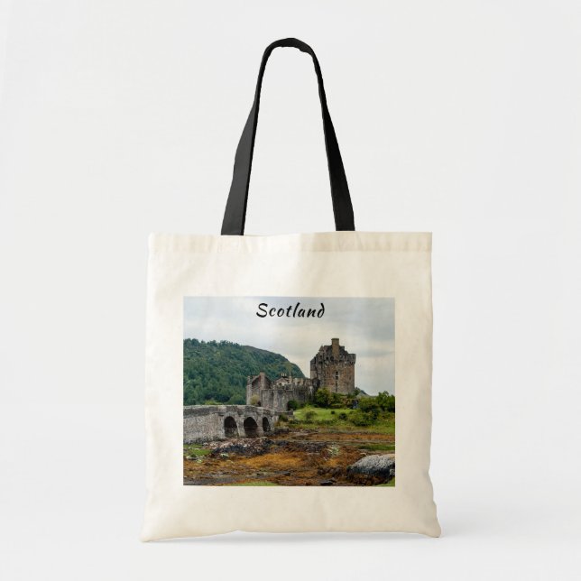 Bolso De Tela Castillo Eilean Donan, Loch Duich - Escocia, Reino (Frente)