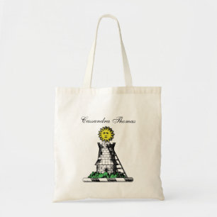 Bolso De Tela Castillo medieval heráldico vintage Emblem Escudo