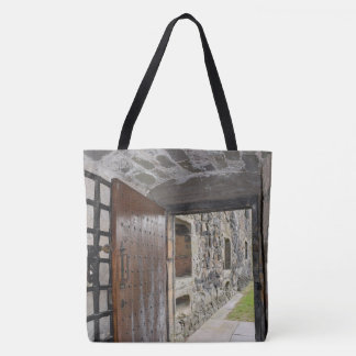 Bolso De Tela Castle Door Tote