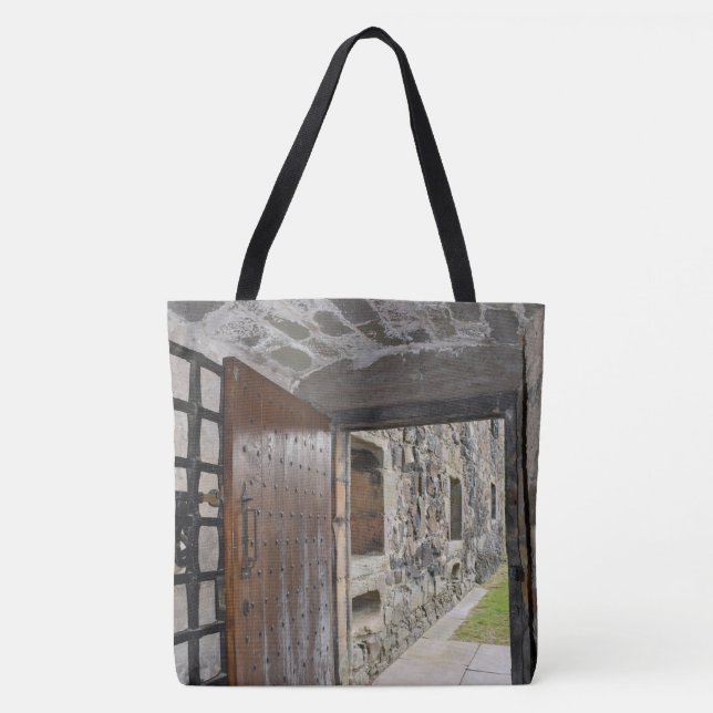 Bolso De Tela Castle Door Tote (Anverso)