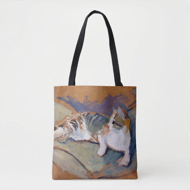 Bolso De Tela Cat. August Macke Tote Bag (Anverso)