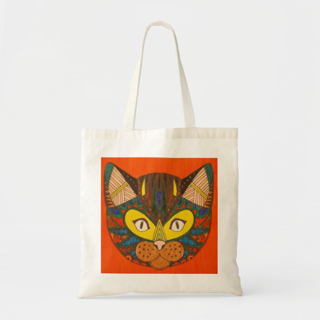 Bolso De Tela Cat Bag (Frente)