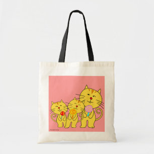 Bolso De Tela Cat Love Lollipop Bag