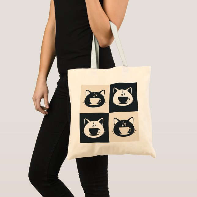 Bolso De Tela Cat Lover Tote (Anverso (producto))