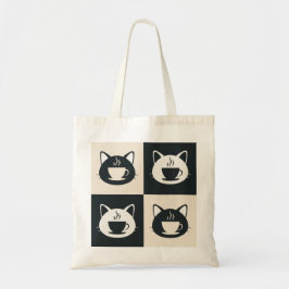Bolso De Tela Cat Lover Tote