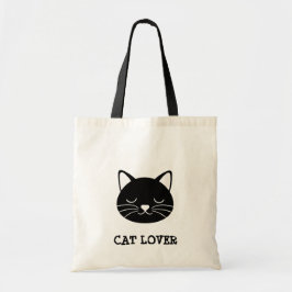 BOLSO DE TELA CAT LOVER TOTE BAG