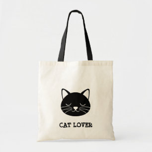BOLSO DE TELA CAT LOVER TOTE BAG
