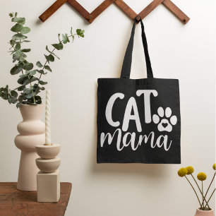 Bolso De Tela Cat Mama Tote Bag