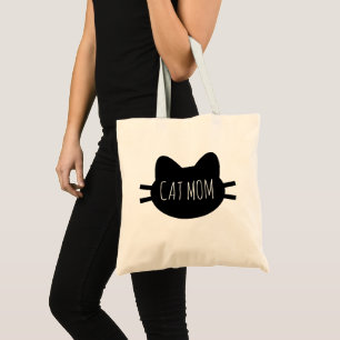 Bolso De Tela "CAT MOM" Tote Bag