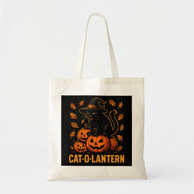 BOLSO DE TELA CAT-O-LANTERN (Frente)