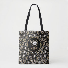 Bolso De Tela Cat Paisley