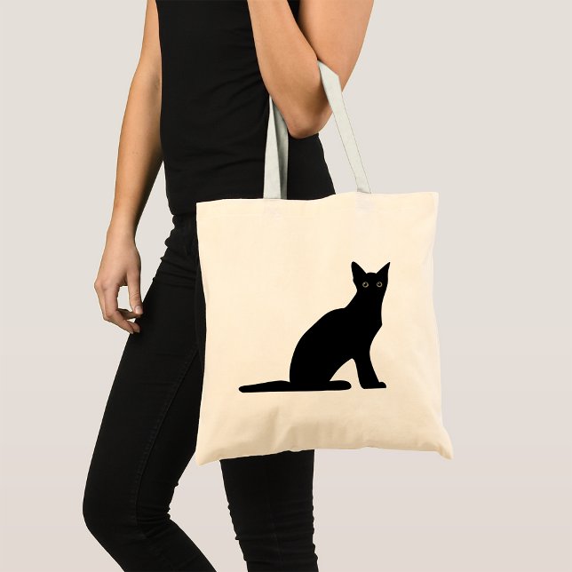 Bolso De Tela Cat Silhouette Tote Bag (Subido por el creador)