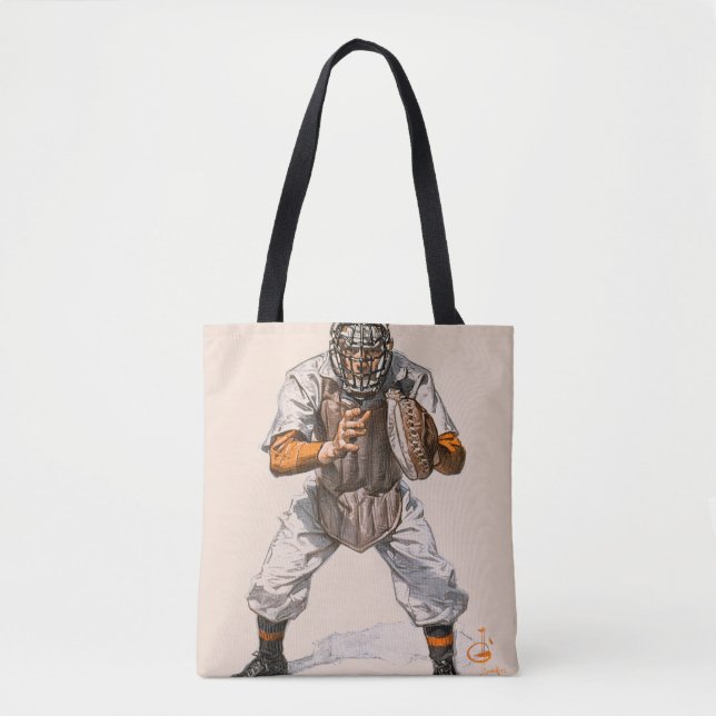 Bolso De Tela Catalizador de béisbol (Anverso)