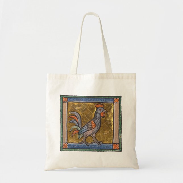 Bolso De Tela Catálogo Bestiario Medieval c. 1270 (Frente)