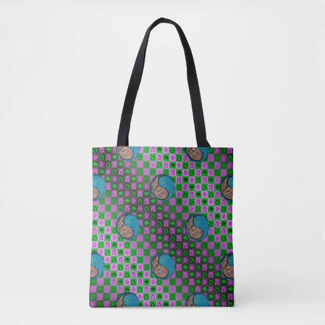 Bolso De Tela Catálogo de Taurus y Agua (Anverso)