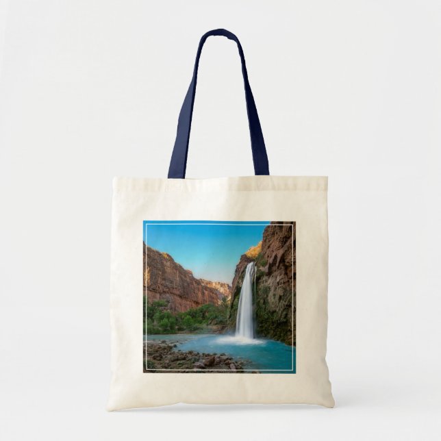 Bolso De Tela Cataratas | Caídas de Havasu al atardecer (Frente)