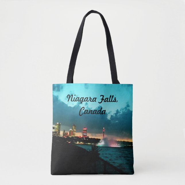 Bolso De Tela Cataratas del Niágara, Canadá (Anverso)