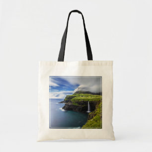 Bolso De Tela Cataratas Islas Feroe, Dinamarca