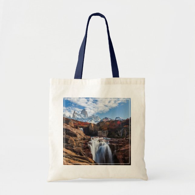 Bolso De Tela Cataratas | Montaña Fitz Roy, Argentina (Frente)