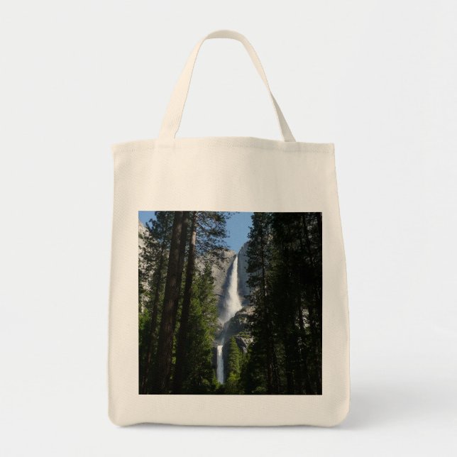 Bolso De Tela Cataratas Yosemite y paisajes de Woods fotográfico (Frente)