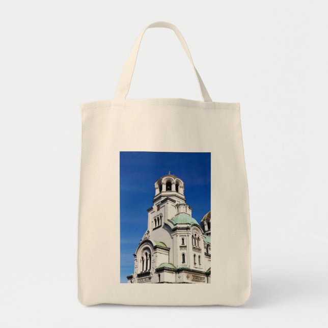 Bolso De Tela Catedral de Alejandro Nevsky en Sofía (Frente)