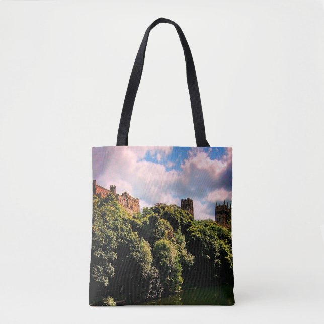 Bolso De Tela Catedral de Durham y Castillo (Anverso)