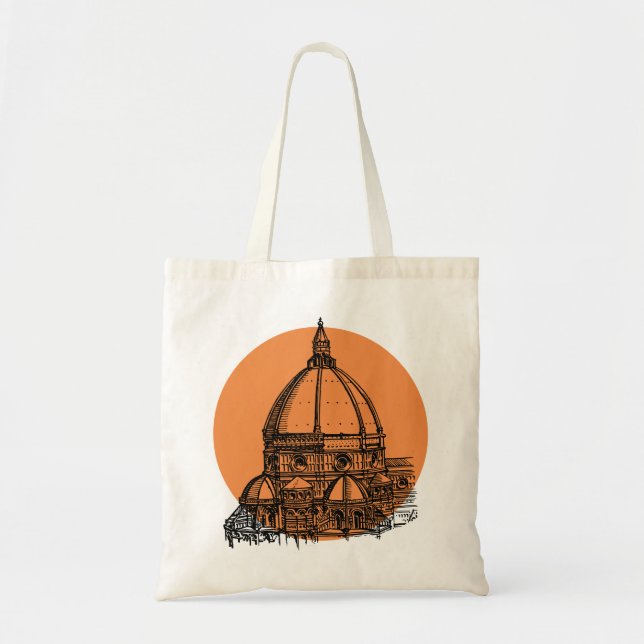 Bolso De Tela Catedral de Florencia Tote Bag (Frente)