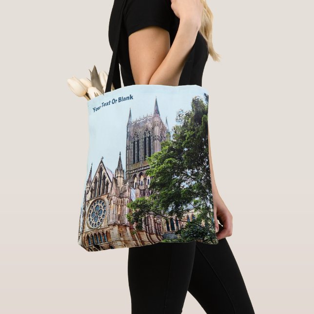 Bolso De Tela Catedral de Lincoln (Detalle)