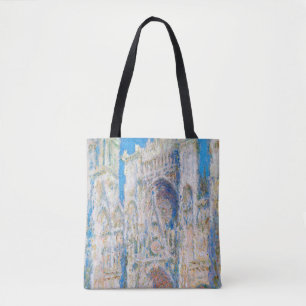 Bolso De Tela Catedral de Rouen (luz del sol), Monet