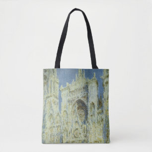 Bolso De Tela Catedral de Ruán Fachada Oeste Luz del Sol, Claude