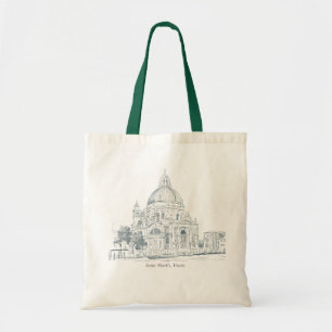 Bolso De Tela Catedral de San Marcos Venecia Italia Pluma y Tint