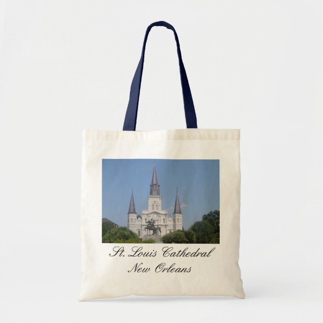 Bolso De Tela Catedral de St. Louis (Frente)