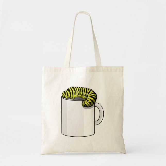 Bolso De Tela Caterpillar con Mug (Frente)