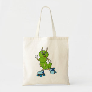 Bolso De Tela Caterpillar en patinaje en línea con patines de pa