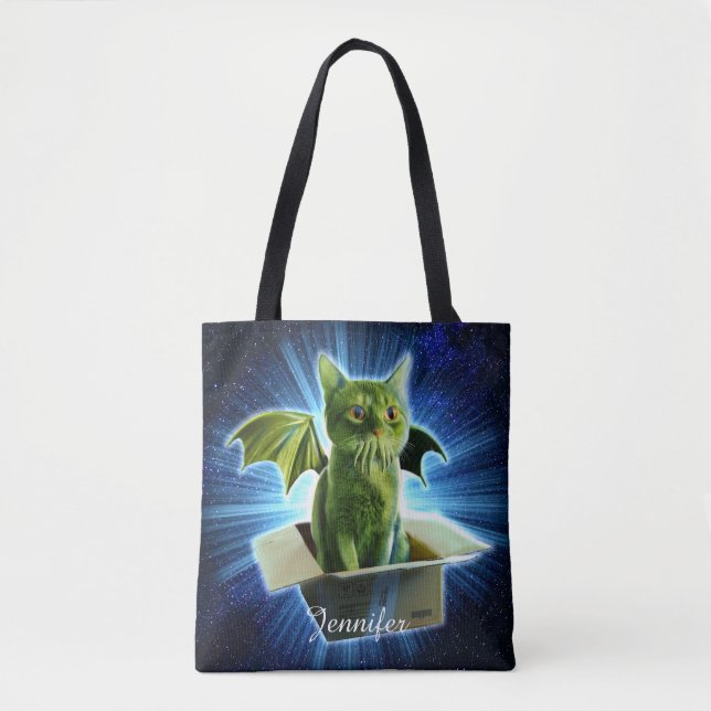 Bolso De Tela Cathulhu (Anverso)