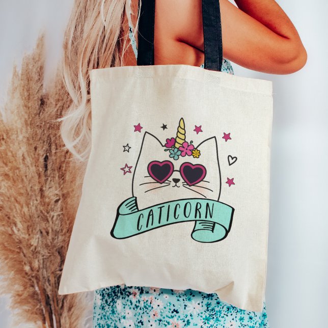 Bolso De Tela Caticorn mágico (Subido por el creador)