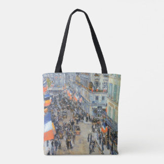Bolso De Tela Catorce de Julio, Rue Daunou de Childe Hassam