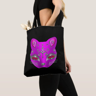 Bolso De Tela Cats a nuestros amigos de línea especial