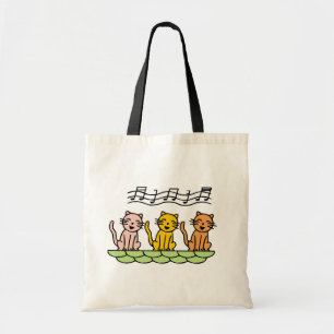 Bolso De Tela Cats cantantes camisetas y regalos