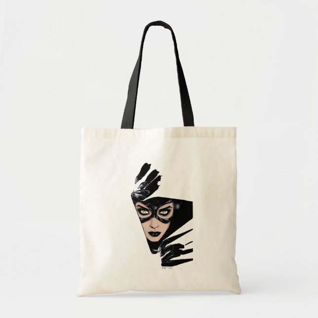 Bolso De Tela Catwoman The Claws Are Out Cover Illustration (Frente)